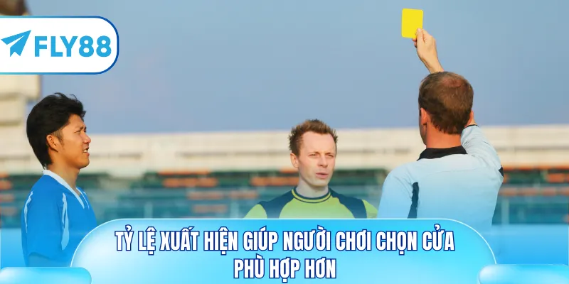 Tỷ lệ xuất hiện giúp người chơi chọn cửa phù hợp hơn